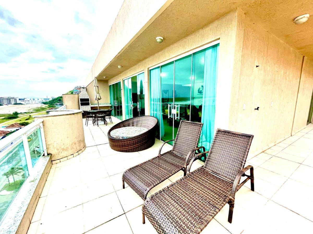 Cobertura Vista Mar Praia Grande Ate 10 Pessoas อาร์ไฮยัล โด กาโบ ภายนอก รูปภาพ