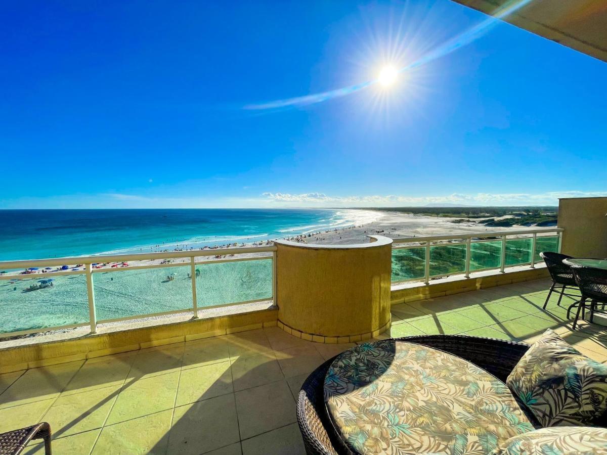 Cobertura Vista Mar Praia Grande Ate 10 Pessoas อาร์ไฮยัล โด กาโบ ภายนอก รูปภาพ